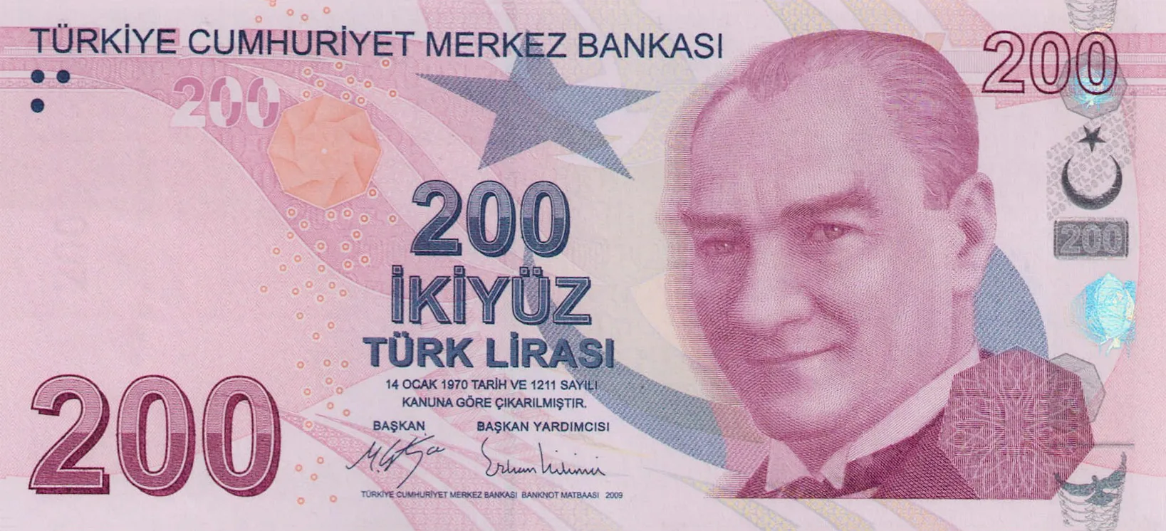 9.Emisyon 200 Türk Lirası III.Tertip
